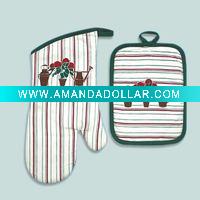 christmas oven glove