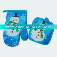 Wholesale potholder&oven mitt,apron sets