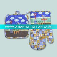 Wholesale Christmas oven mitt&pot holder