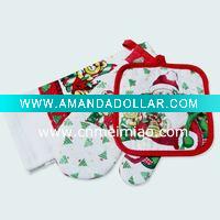 christmas oven glove