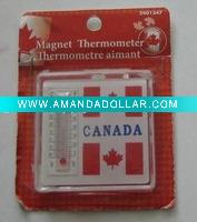 magnet with thermometer