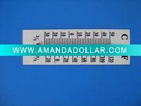 paper sticker card thermometer
