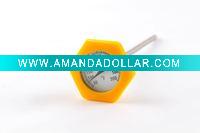 Wholesale stainless steel meat thermometer with silica