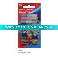 Wholesale various color thread sewing kit for household sewing(No13008)
