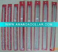 Aluminum knitting needles