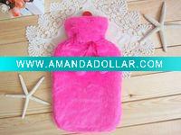 Wholesale BS Standard Hot Water Bottle With Fleece Cover