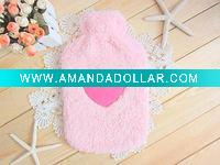 Wholesale BS Standard Rubbe Hot Water Bottle With Plush Cover