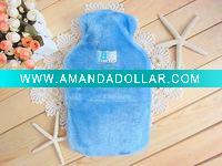 Wholesale BS Standard Hot Water Bottle With Fleece Cover