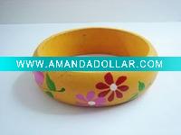 Wholesale promotional wooden bracelet