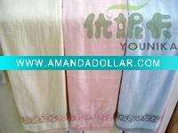 jacquard bath towel