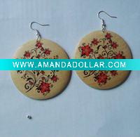 Wholesale Fashion Wooden earring