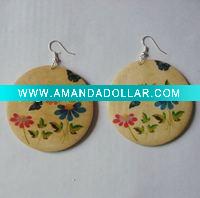Wholesale Fashion Wooden earring