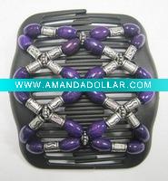 Wholesale Hair clip,Hair accessory,wood hair comb