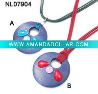 Wholesale fashion jewelry - Wooden Necklace
