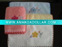 Wholesale beautiful jacquard face towel