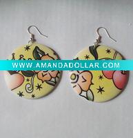 Wholesale Fashion Wooden earring