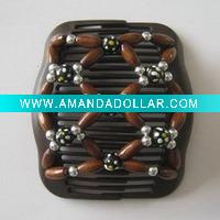 Wholesale Hair clip,Hair accessory,wood hair comb