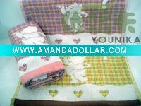 jacquard children towel