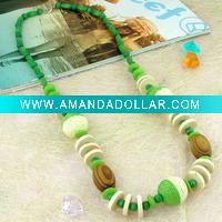 Wholesale Fashion jewelry-Wooden Necklace