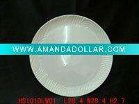 Wholesale embossed dinner plate