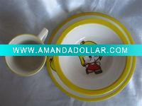 Wholesale Porcelain kids dinner sets
