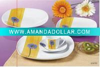 20pcs square porcelian dinner sets