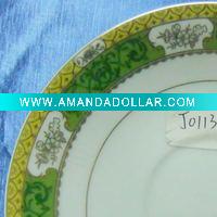 porcelain gold round tableware set