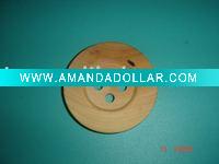 wooden button