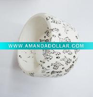 Wholesale fashion wooden bangle