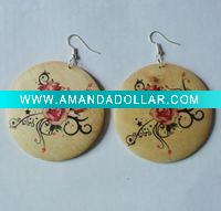 Wholesale Fashion Wooden earring