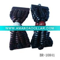 Wholesale wooden beaded bracelet