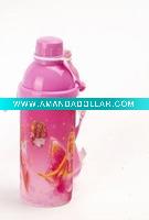 3D plastic water bottles