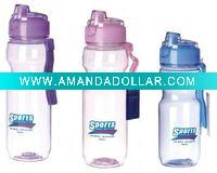pc plastic sport water bottle