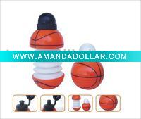 foldable basketball sports bottle