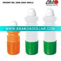 600ml flexible sports water bottle BPA free