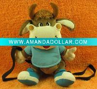 Wholesale DDO-009 plush animal school bag