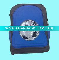 Wholesale school bag with football picture