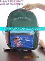Wholesale Green Stock School Bag