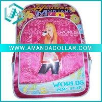Wholesale fashion Hannah solid nylon stationery school bag