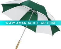 Wholesale 30" double ribs frame promotional golf umbrella