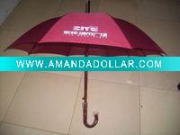 Wholesale cheapest advertising umbrella,UVcoating with printing