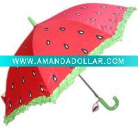 Wholesale 16 inch x 8 ribs Straight Automatic Children Umbrella