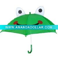 Wholesale 17''*8K Lovely Cartoon Automatic Children Umbrella with Straight Shaft
