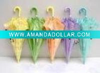 Wholesale Lovely Auto open Children Umbrella with Straight Shaft
