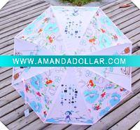 Wholesale transparent PVC or POE umbrella