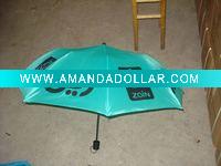 2 folding promotion umbrella(garten umbrella)