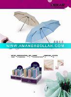 Wholesale three folding umbrella
