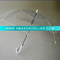 Wholesale promotion transparent poe umbrella