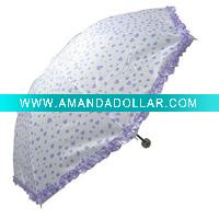 Wholesale White Folding umbrella