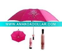 Wine Bottle Shape Umbrella